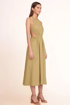 STAUD -VANESSA DRESS - KHAKI